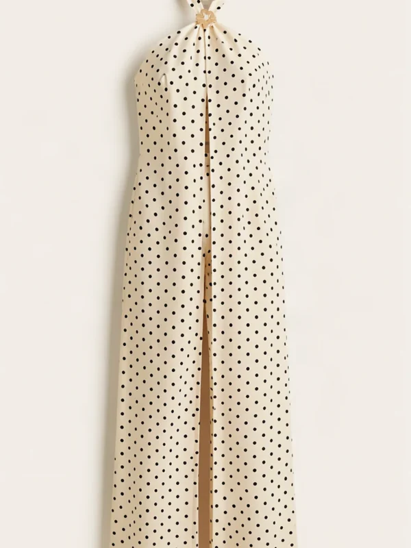 Enterizo Fondo Blanco Color Polka Dots