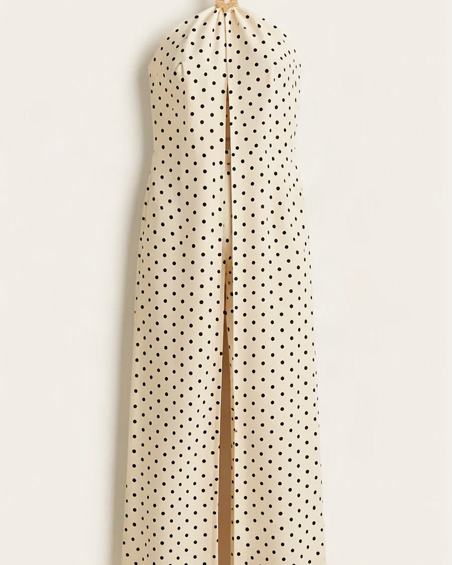 Enterizo Fondo Blanco Color Polka Dots